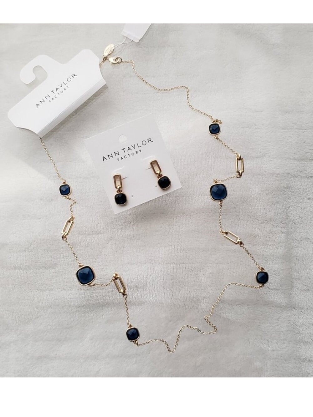 Ann Taylor Factory Necklace Earrings